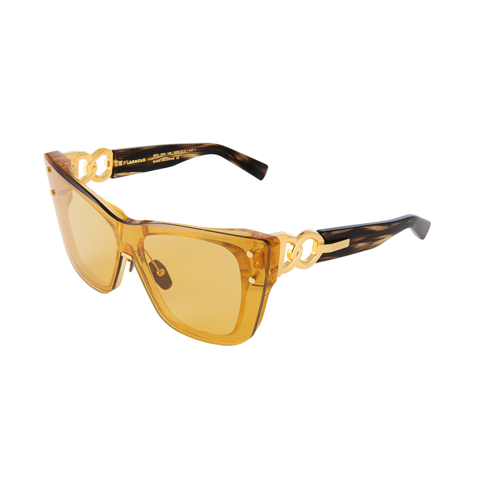 ARMOUR - Amber - Dark Brown Swirl - Gold