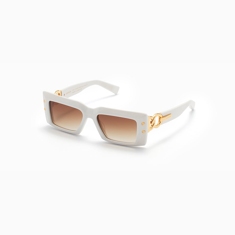 IMPERIAL - Matte White  - Yellow Gold