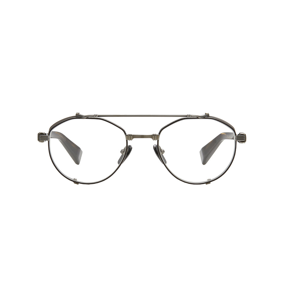 BRIGADE - IV - Black Rhodium - Dark Brown Swirl