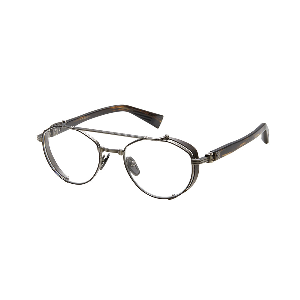 BRIGADE - IV - Black Rhodium - Dark Brown Swirl