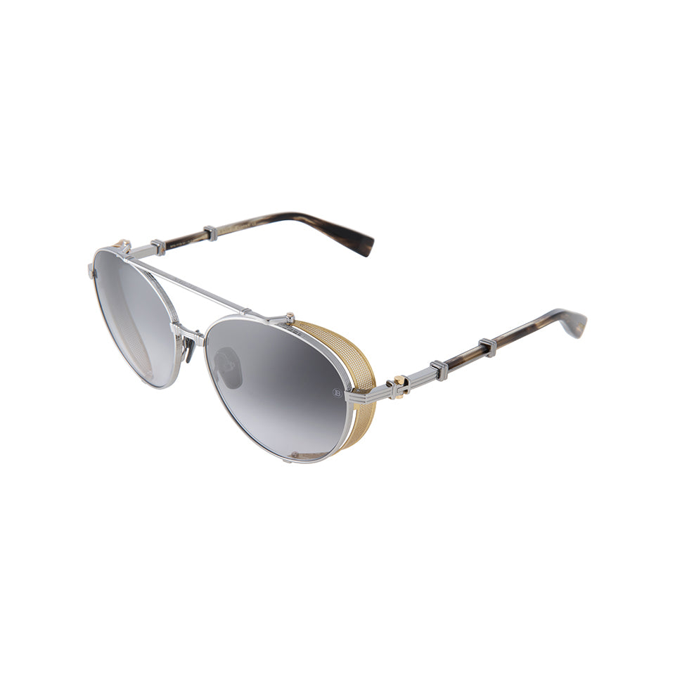 BRIGADE - II - Black Palladium - Gold - Dark Brown Swirl