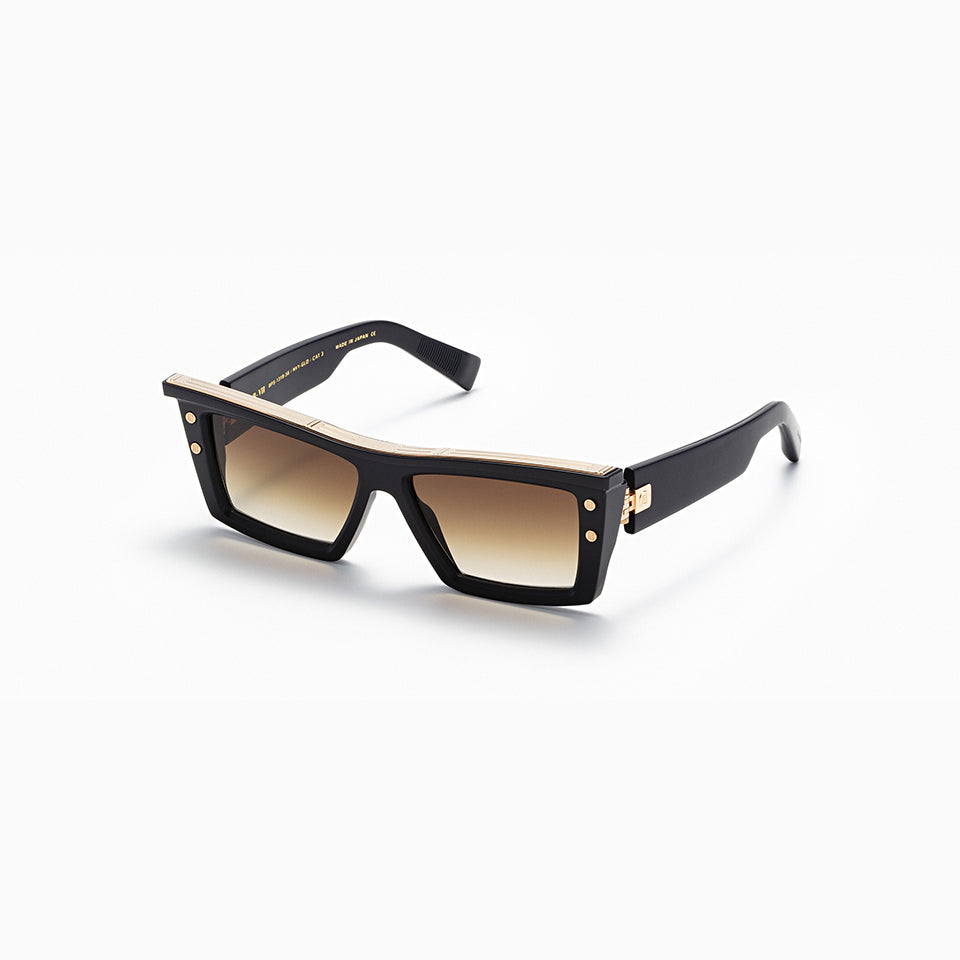 B-VII - Matte Navy - White Gold
