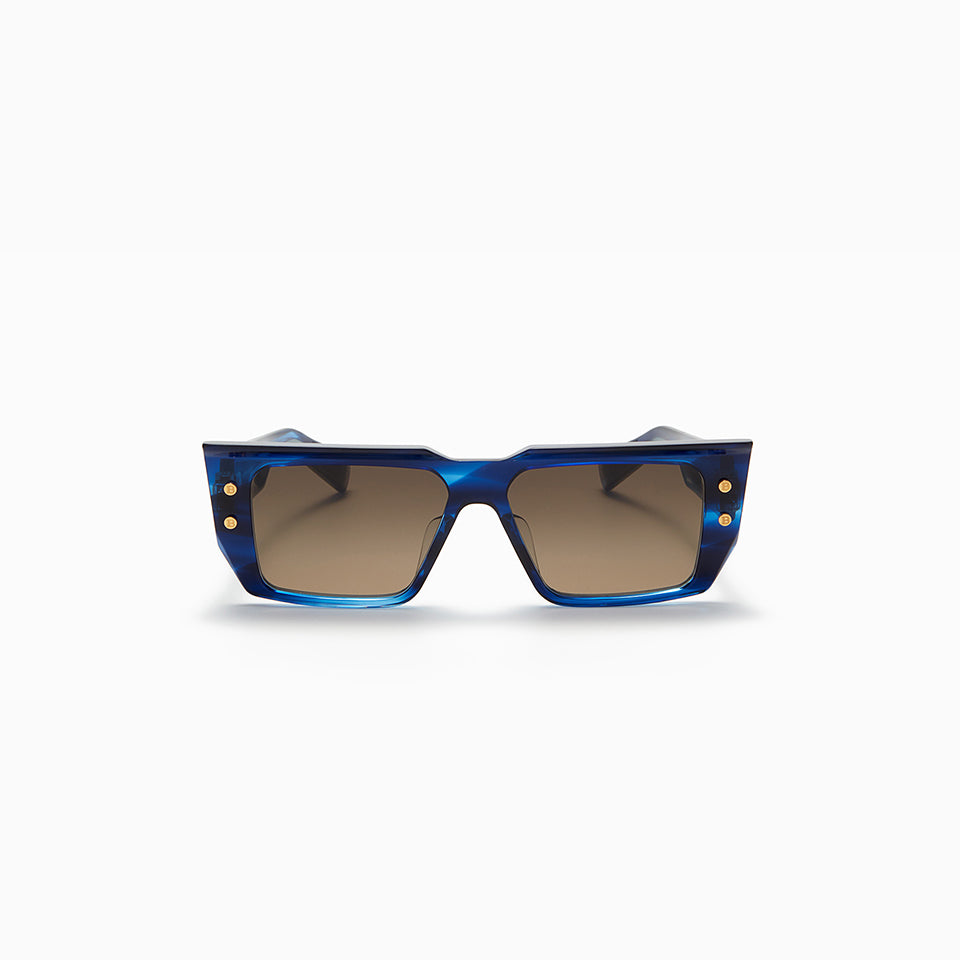 B - VI - Blue Swirl - Gold
