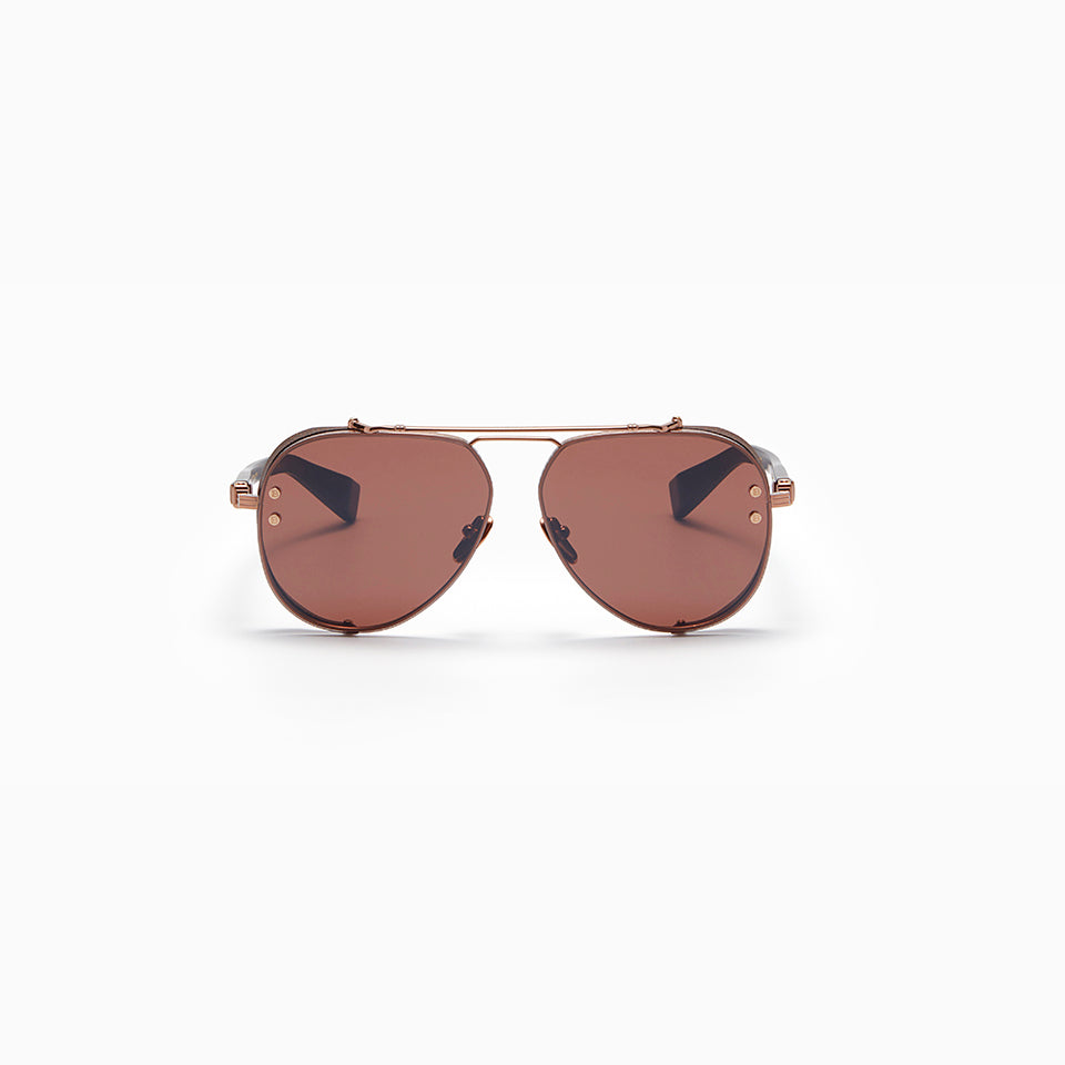 CAPITAINE - Rose Gold - Matte Crystal Brown