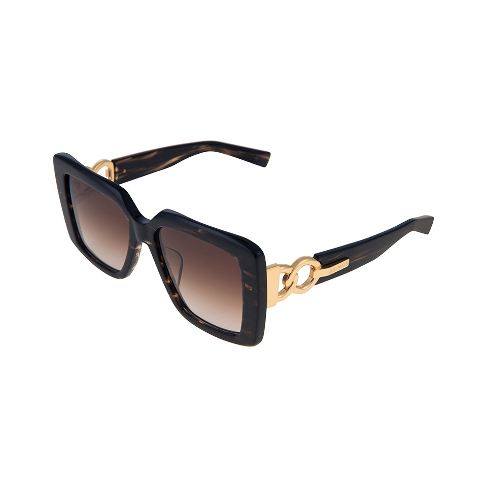 LA ROYALE - Dark Brown Swirl - Gold