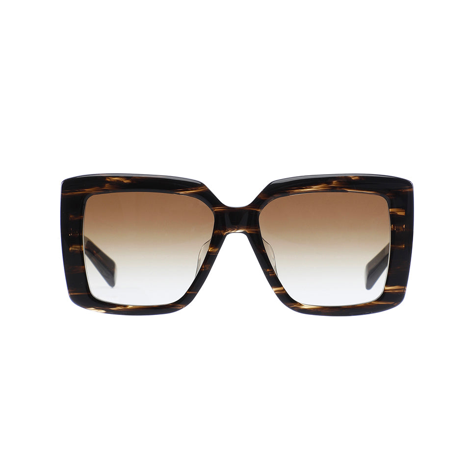 LA ROYALE - Dark Brown Swirl - Gold