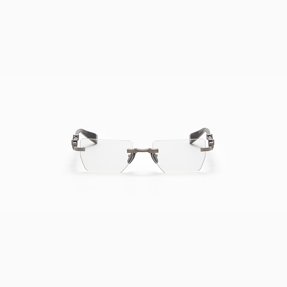 PIERRE - Black Rhodium - Brown Swirl
