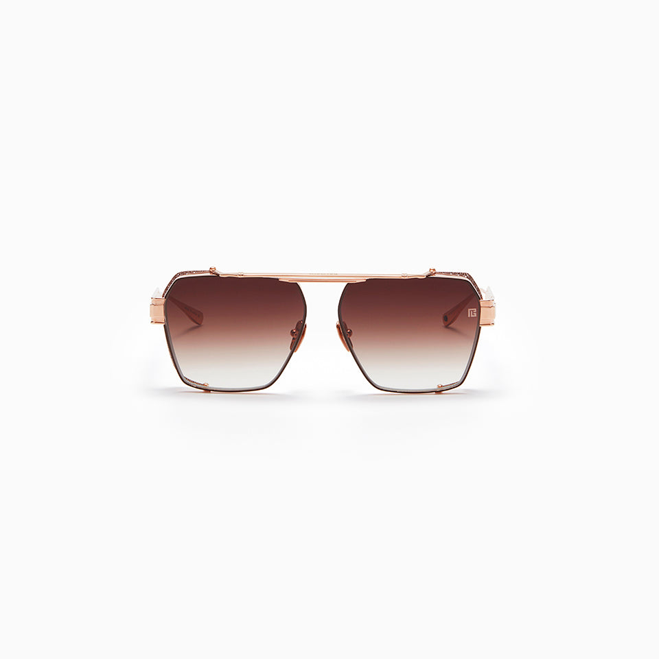 PREMIER - Rose Gold - Brown Enamel